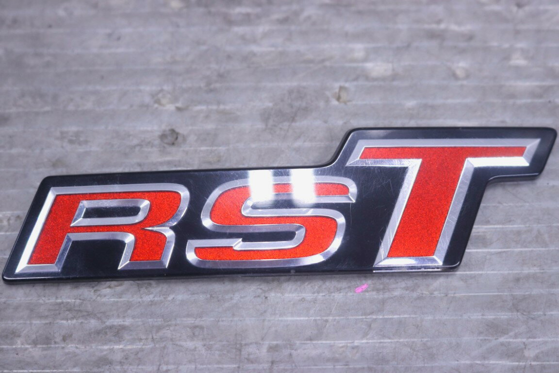 ストリーム RST 中期(RN6) 純正 破損無 リア RST エンブレム p061034 中古20260227