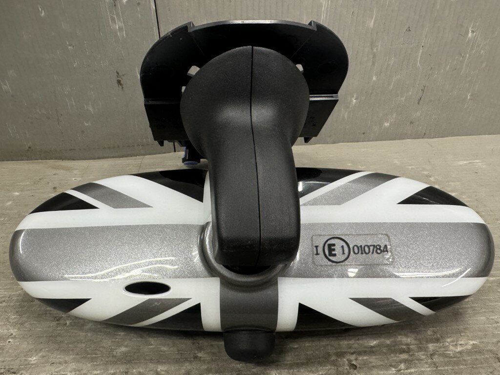 ミニクーパー S 右H(R56 MF16S) 純正 破損無 動作保証 ルームミラー 英国旗 イギリス国旗 ユニオンジャック 010784 p061059 中古20260302