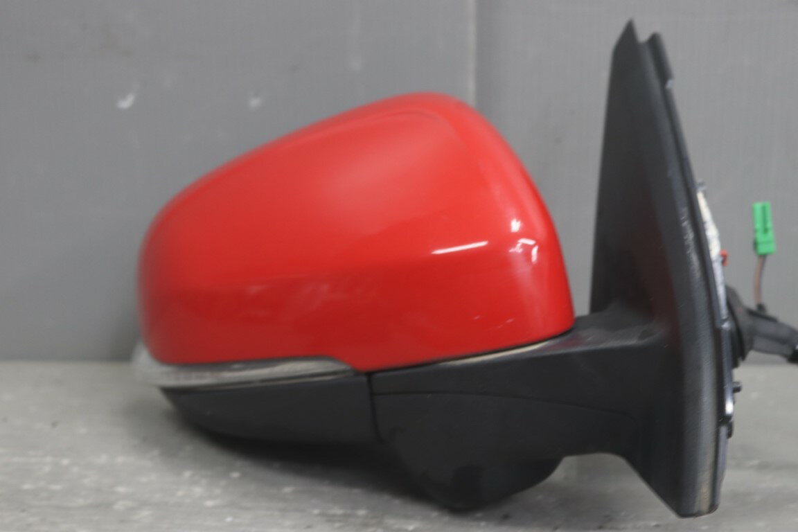 樂天商城 - ボルボ V60 右H(FB4164T) 純正 破損無 動作保証 右 ドアミラー 電格 14P＋2P 14ピン＋2ピン ウィンカー ウェルカムランプ BLISセンサー付 レッド系 右 ミラー サイドミラー p053456 中古20250313