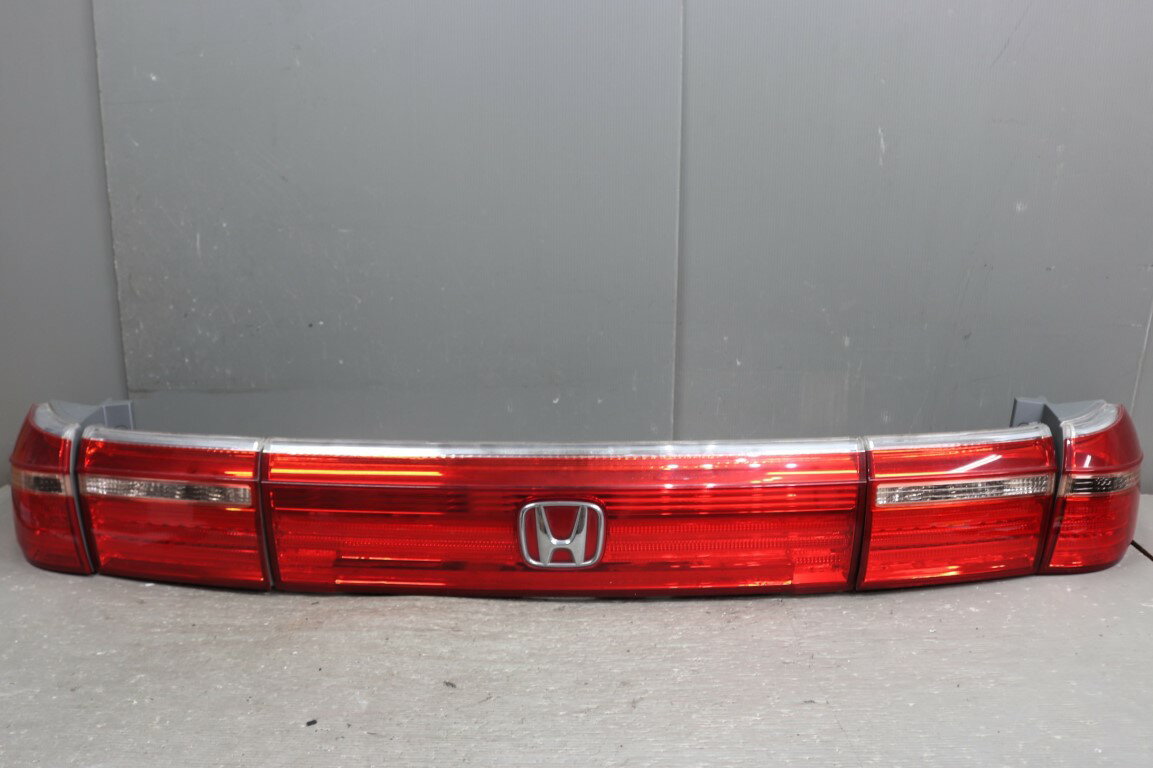 ホンダ エリシオン プレステージ SG 前期(RR5 RR1 RR2 RR6) 純正 イチコー 破損無 動作保証 テールランプ フィニッシャー ガーニッシュ LED全点灯OK 5点セット D046A D046B p053627 中古20250324