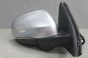 ボルボ S60 T4 右H(FB4164T) 純正 破損無 動作保証 右 ドアミラー 電格 14P+2P 14ピン+2ピン ウィンカー ウェルカムランプ BLISセンサー付 シルバー系 右 ミラー サイドミラー p053721 中古20250401