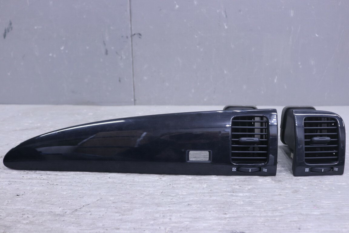 レクサス SC430 後期(UZZ40 UZZ40-DKTQK) 純正 破損無 黒木目調 ウッドパネル ダッシュパネル エアコン吹出口 2点セット p061109 中古20260305