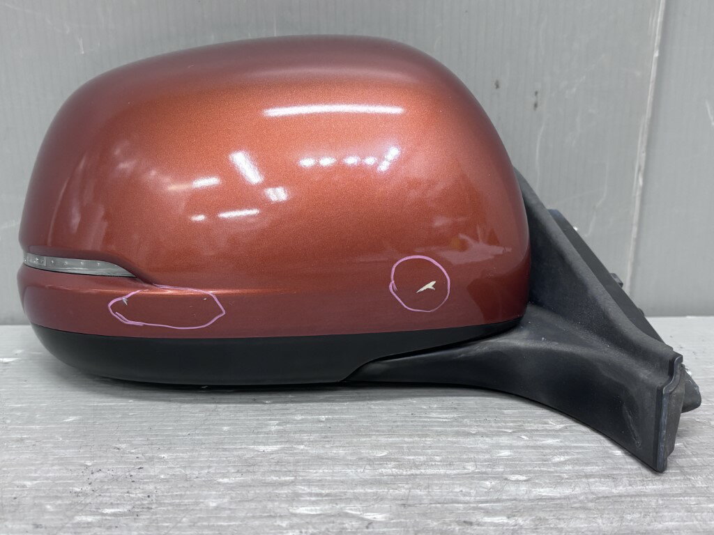 乐天商城 - ホンダ N-WGN カスタム G ターボパッケージ(JH1) 純正 破損無 動作保証 右ドアミラー ウィンカー 電格 9P 9ピン サイドミラー YR610M 右ミラー p061222 中古20260309