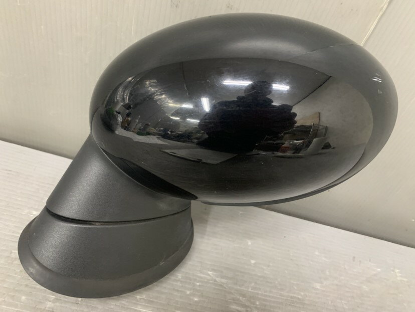ミニクーパー LCI 右H 後期(R56 SU16) 純正 左 ドアミラー 電格 7P ブラック系 左ミラー サイドミラー p061171 中古20260309