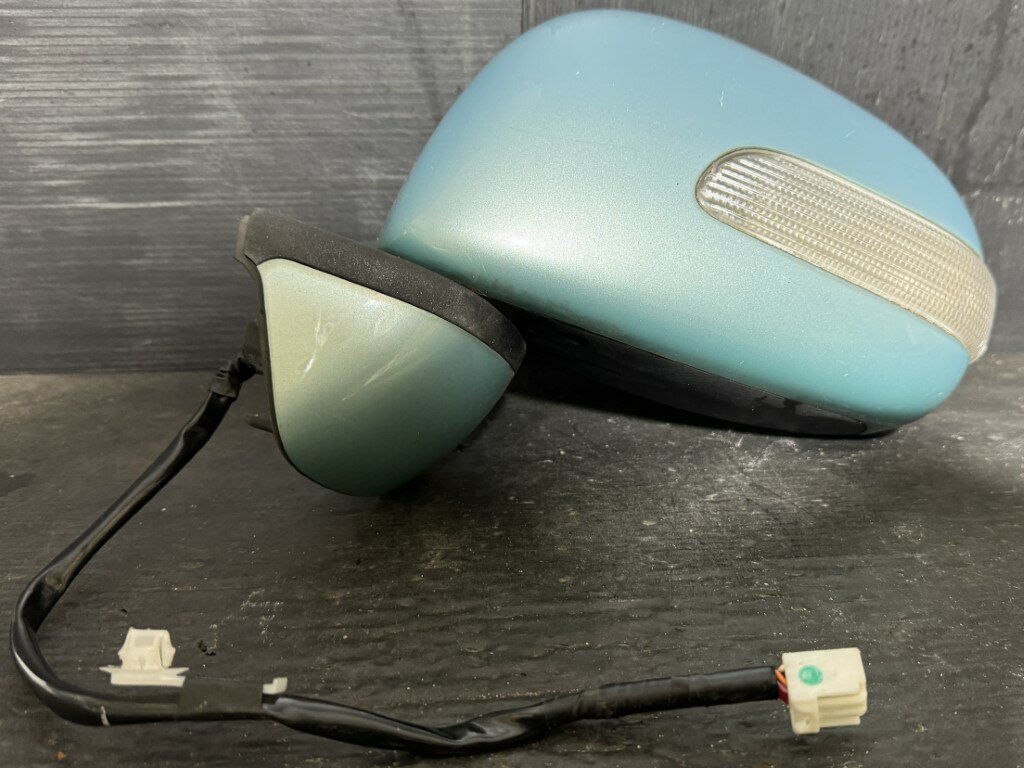 ムーヴ ラテ(L550S) 純正 イチコー 破損無 動作保証 左ドアミラー ウィンカー 電格 7P 7ピン G39 8302 p061175 中古20260309