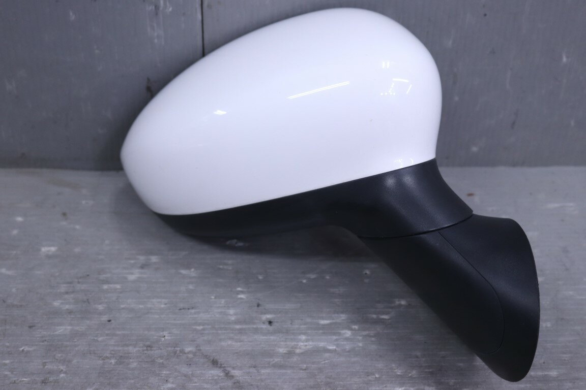 フィアット 500 1.2 ポップ(31212) 純正 破損無 動作保証 右 ドアミラー 電格 電動ミラー ホワイト系 白系 サイドミラー 右 ミラー p061318 中古20260314