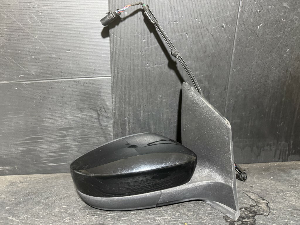 VW アップ！ UP! 右H(AA AACHY) 純正 破損無 動作保証 右 ドアミラー 電格 7P+2P 7ピン+2ピン LC9X 1S2857502BGC9X p061365 中古20260316