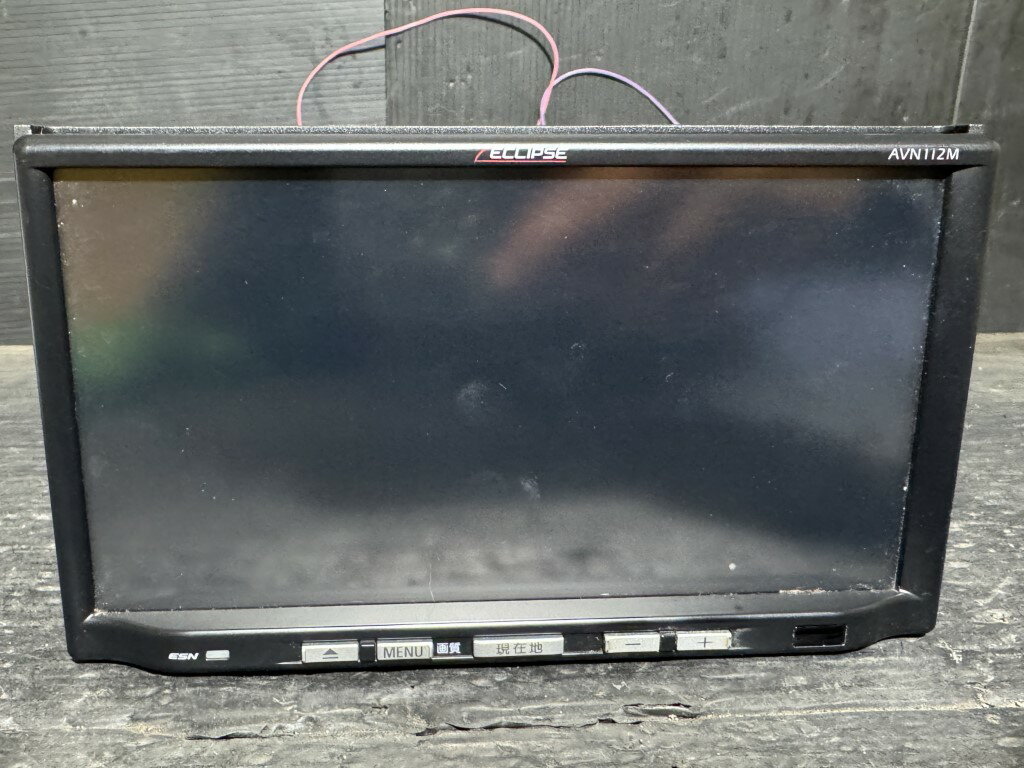 日産 モコ E ショコラティエ 3型 (MG22S DNXD-D3) 社外 ECLIPSE イクリプス カーナビ CD ワンセグ メモリーナビ 2012年 AVN112M p061393 中古20260318