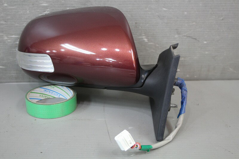 ヴィッツ ILL アイル 後期(SCP90) 純正 イチコー 右 ドアミラー 電格 ウィンカー 7P 7ピン 3Q8 8316 p046189 中古20240425