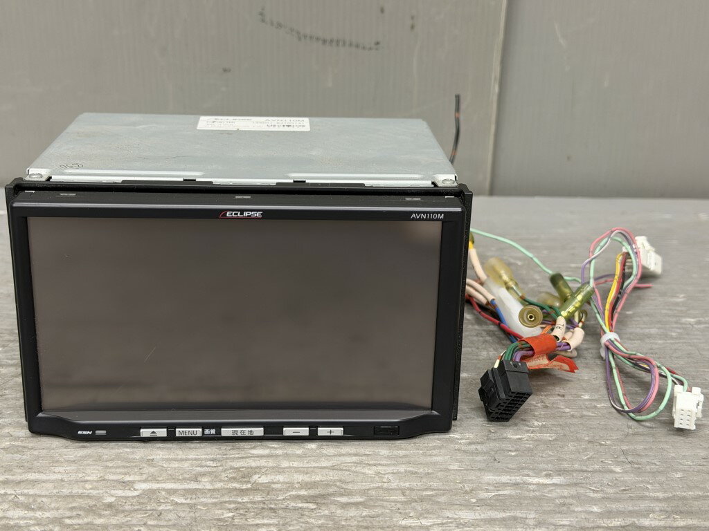 ムーヴ X VS3 後期(L175S) 社外 ECLIPSE イクリプス メモリーナビ ナビユニット カーナビ 地図2010年 AVN110M p061440 中古20260318
