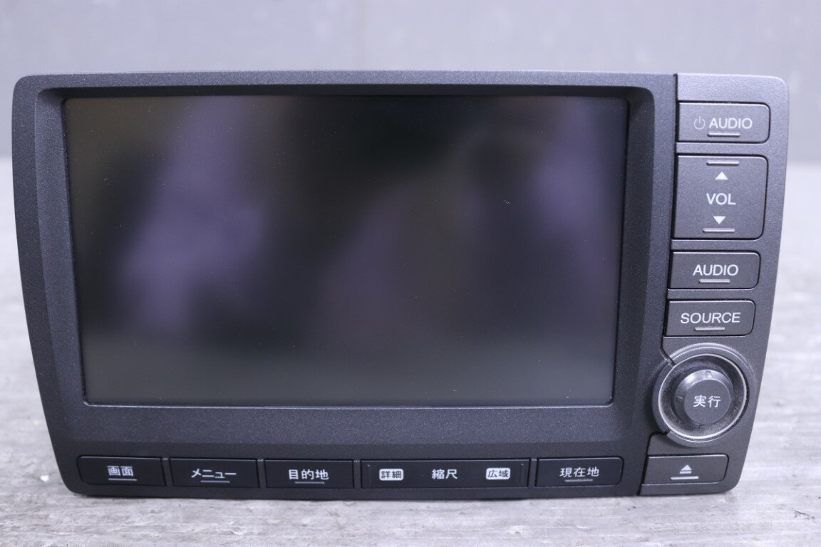 ストリーム ZS 中期(RN8) 純正 MITSUBISHI ミツビシ 破損無 動作保証 HDDナビ ナビユニット インターナビ 地図2010年 39540-SMC-J01 NH640L p061425 中古20260318