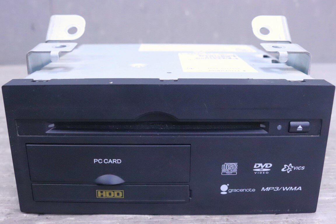 ステップワゴン Gタイプ スタイルエディション 前期(RG1) 純正 MITSUBISHI ミツビシ HDDナビ ナビユニット DVDユニット 地図2008年 39540-SLJ-N01 p061598 中古20260330
