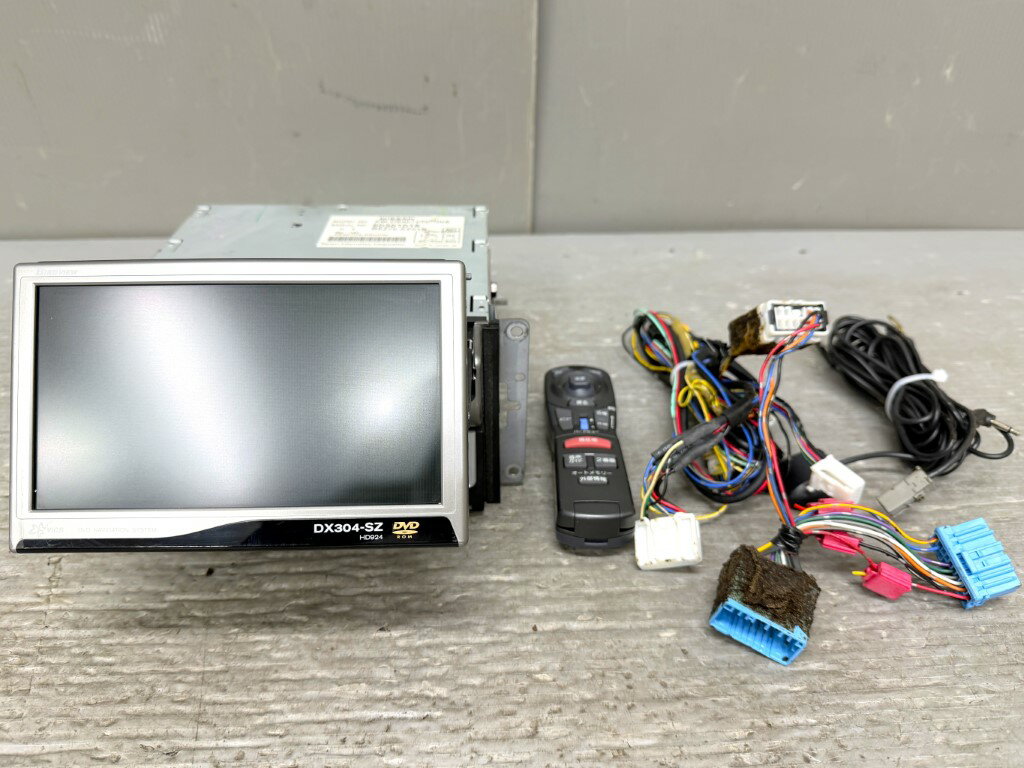 日産 モコ C 前期(MG21S) 純正 Xanavi ザナヴィ 破損無 動作保証 DVDナビ ナビユニット CDプレーヤー カーナビ オーディオデッキ DX304-SZ p061616 中古20260327