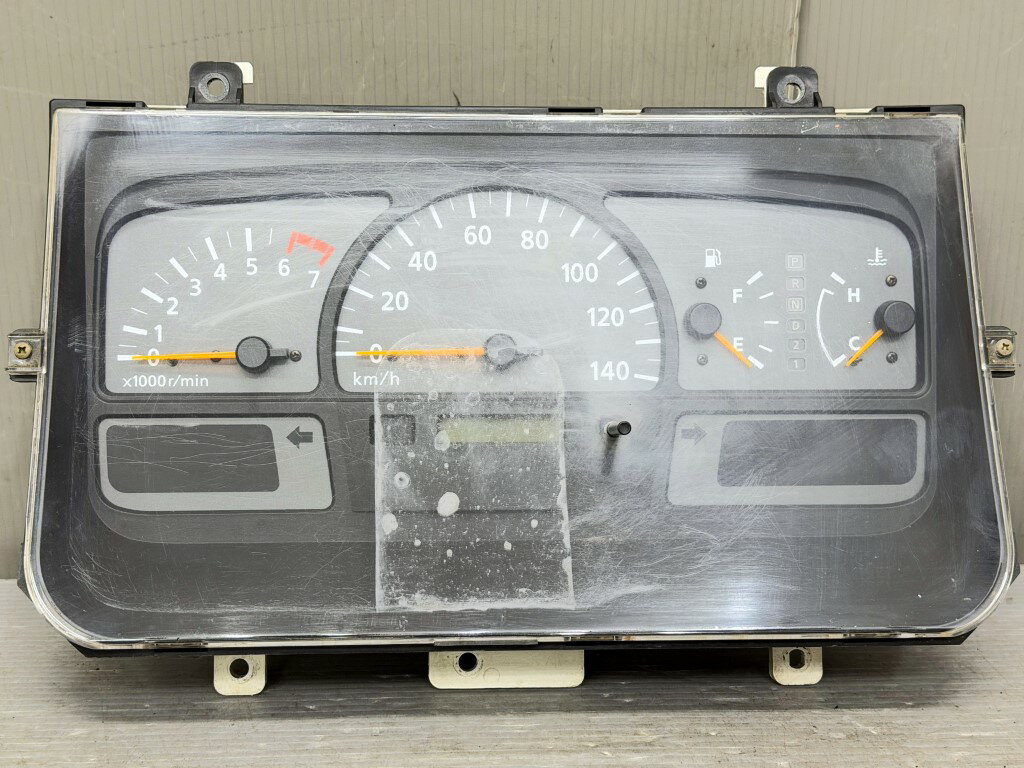 日産 アトラス トラック ロングボディ 低平床 DX AT(H4F23) 純正 破損無 動作保証 スピードメーター タコメーター 379287km メーター p061717 中古20260402
