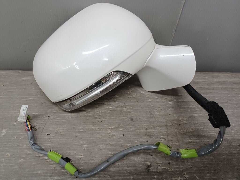Rakuten - クラウン アスリート 前期(GRS204) 純正 右 ドアミラー 電格 13P 13ピン ウィンカー ウェルカムランプ 062 p053999 中古20250411