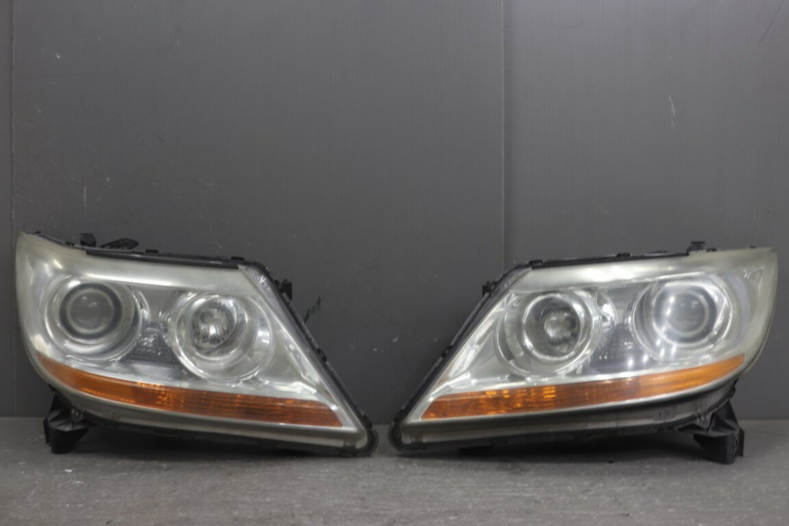ホンダ エリシオン プレステージ SG 前期(RR5) 純正 スタンレー 破損無 動作保証 ヘッドライト HID バラスト レベ付 キセノン 左右セット ヘッドランプ P7040 p054322 中古20250419
