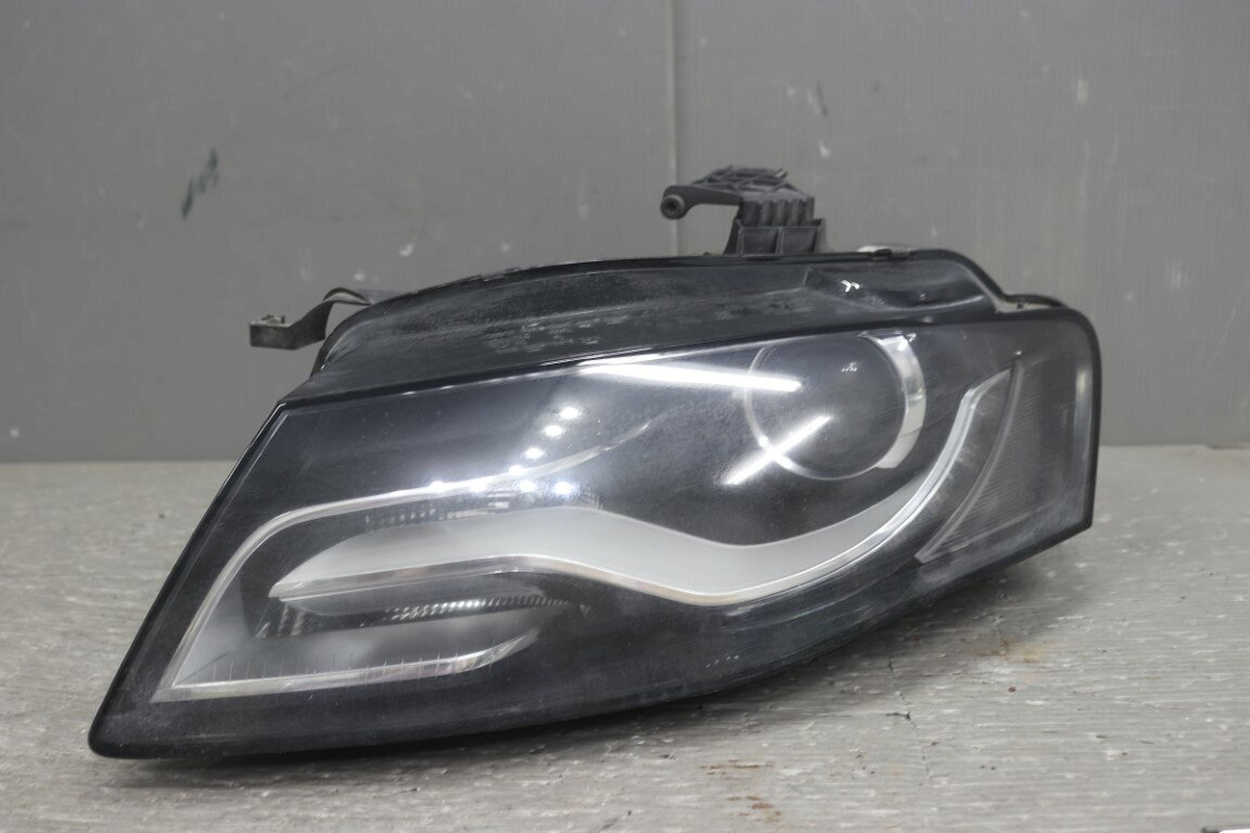 アウディ A4 アバント 1.8 TSFI(8KCDH) 純正 AL 破損無 動作保証 左 ヘッドライト HID バラスト レベ付 キセノン ヘッドランプ 8K0 941 003 D p054629 中古20250427