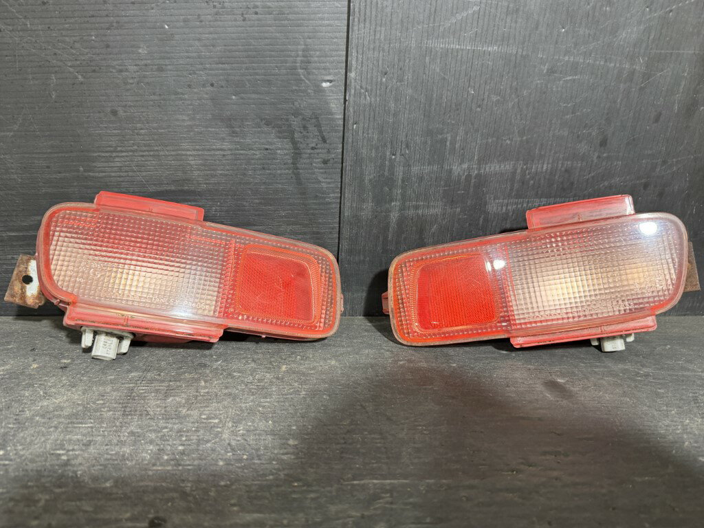 ストリーム L 前期(RN1) 純正 スタンレー 破損無 動作保証 リアバンパー ライト バックランプ 左右 P1485 p061838 中古20260404