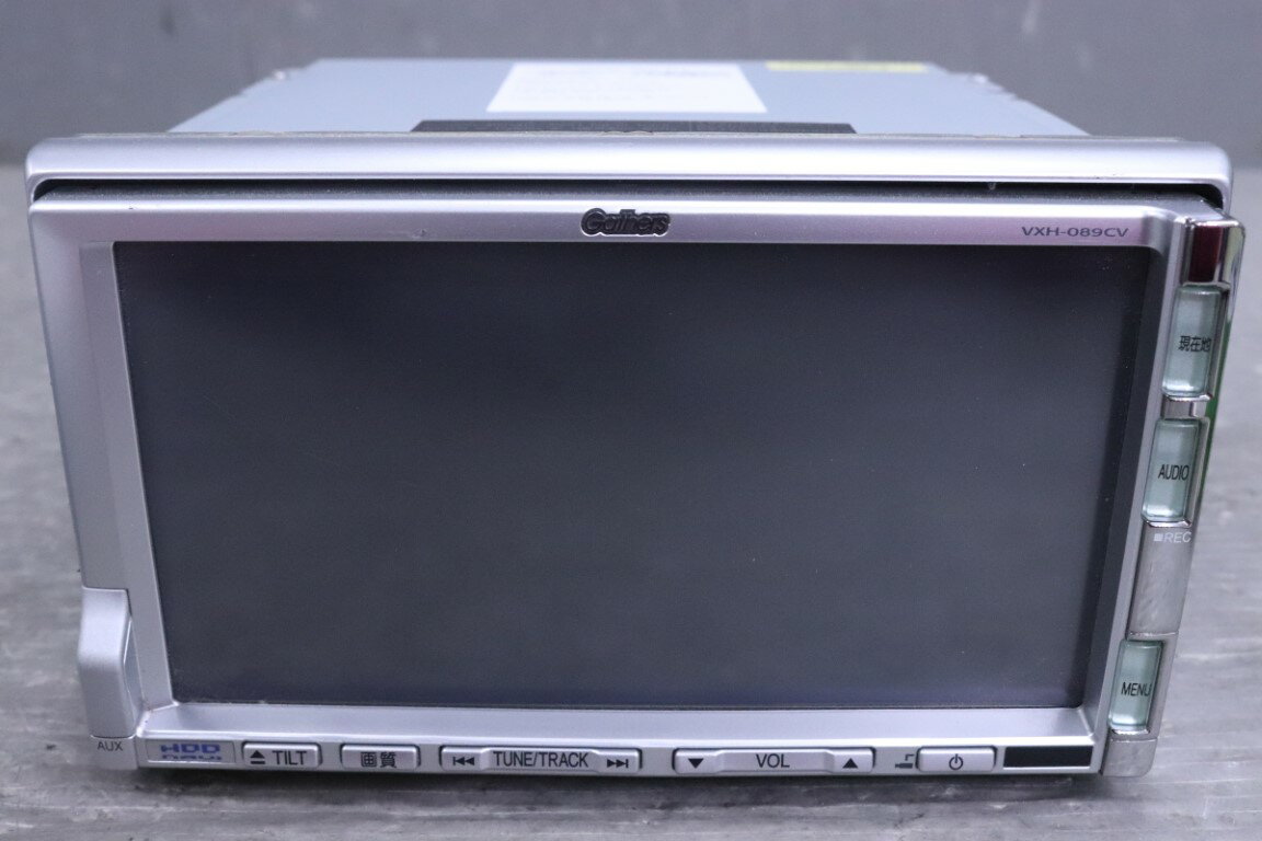 ストリーム X 前期(RN6) 純正 フジツーテン 破損無 HDDナビ ナビユニット カーナビ VXH-089CV p061926 中古20260411