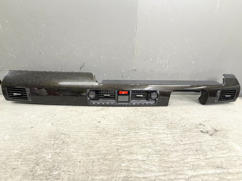 エリシオン Gエアロ (RR1) 純正 センターパネル ダッシュボード エアコンスイッチ 吹出口 黒木目調 p062053 中古20260414