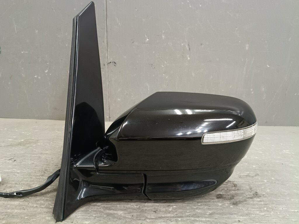 エリシオン プレステージ SG 後期(RR5) 純正 破損無 動作保証 左 ドアミラー 電格 11P 11ピン ウィンカー 補助ミラー付 NH81P サイドミラー 左 ミラー p062149 中古20260420