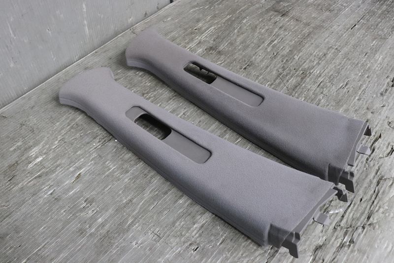 クレスタ 2.0 エクシード 前期(GX100 JZX100) 純正 破損無 取付OK Bピラー カバー トリム 左右 2個セット センターピラーガーニッシュ 右 左 62411-22350G0 62412-22370G0 p033754 中古20230529