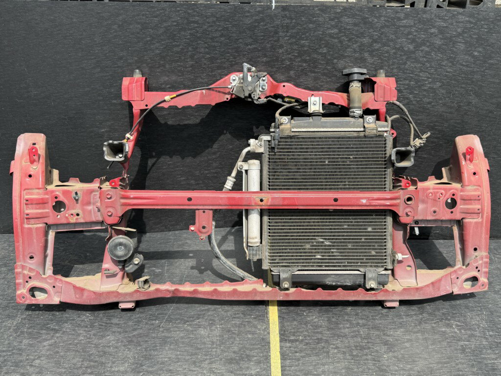 乐天商城 - ホンダ N-ONE(JG1) 純正 コアサポート ラジエーター 電動ファン コンデンサー 赤系 223000-0790 7102-T4G0-9000-M1 p054936 中古20250512