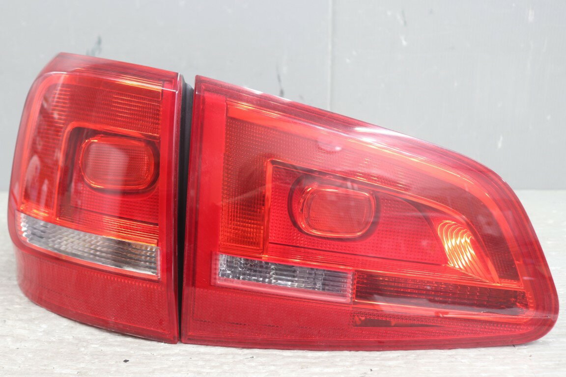 VW シャラン(7N) 純正 Valeo 破損無 動作保証 左 テールランプ フィニッシャー付 LED全点灯OK テールライト 7N0 945 093 J p054989 中古20250513