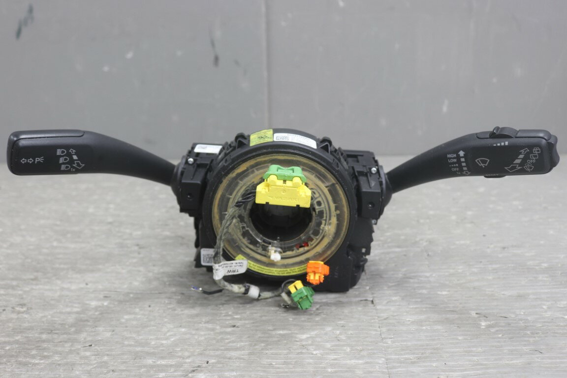 アウディ A4(8K) 純正 破損無 ディマースイッチ ワイパースイッチ コンビネーションスイッチ スパイラルケーブル付 8K0 953 502 BJ 8K0953568D p055106 中古20250517