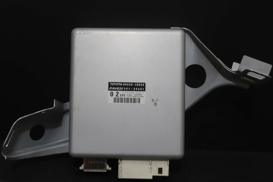 エスティマ G(ACR50) 純正 デンソー 破損無 動作保証 パワステコンピューター 89650-28020 112900-1011 p055403 中古20250527