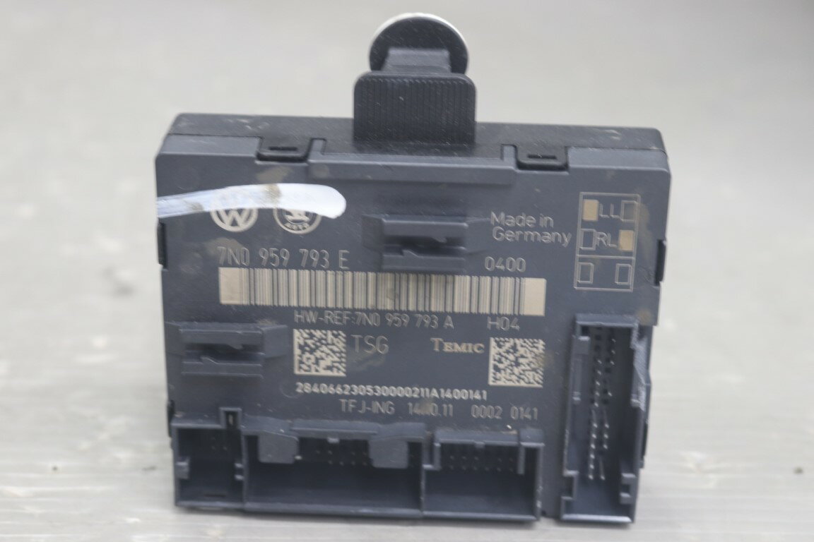 Rakuten - VW シャラン(7NCAV 7N) 純正 右後 ドアコントロールユニット 右リア 7N0 959 793 E p055542 中古20250602