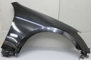 日産 フーガ 450GT 後期(GY50 Y50) 純正 破損無 右 フロント フェンダーパネル サイドマーカー付 KH3 Fフェンダー スーパーブラック p055666 中古20250606