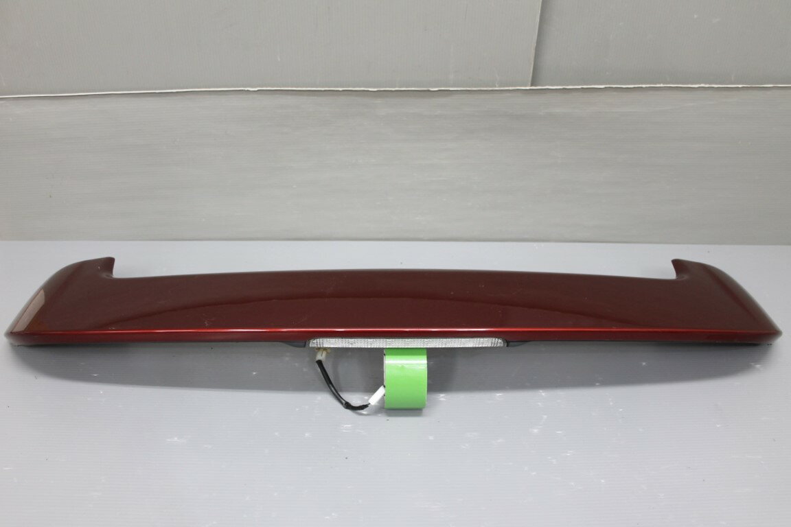 マツダ アクセラ(BK5P) 純正 破損無 リアウイング リアスポイラー ハイマウント付 LED全点灯OK 赤系 Rスポイラー BR5V 51 961 p055824 中古20250614