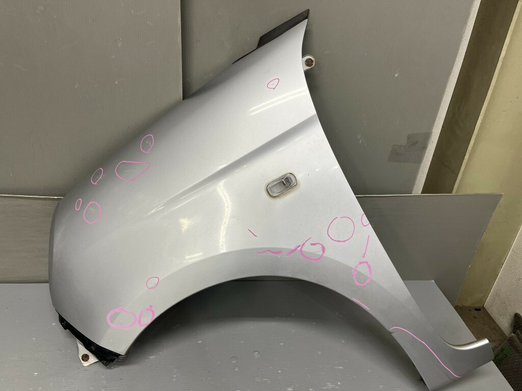 Rakuten - ホンダ N-ONE G エヌワン 純正 破損無 左フロントフェンダー 左フェンダー ブラケット付 銀系 シルバー系 左前 60261-T4G-000ZZ p055928 中古20250617