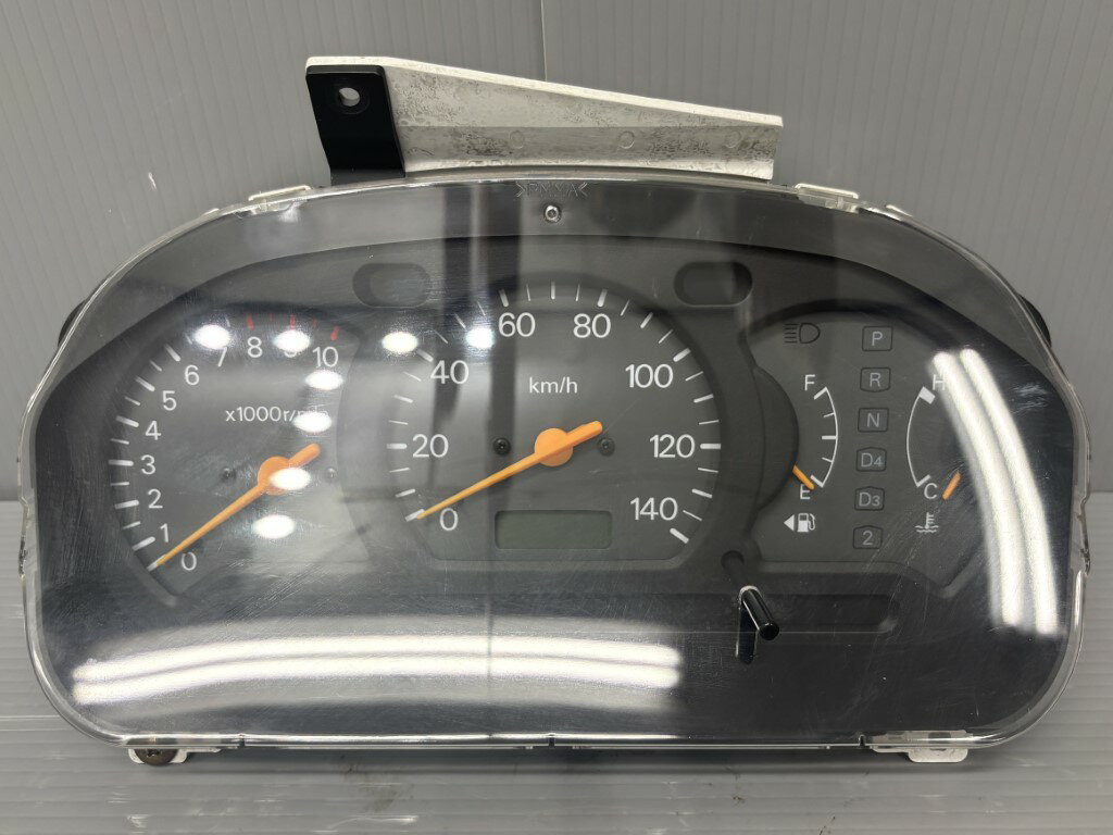 三菱 トッポ BJ 前期(H41A) 純正 破損無 スピードメーター タコメーター 42245km p055959 中古20250619
