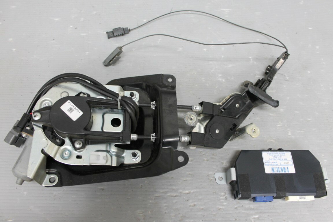 乐天商城 - パレット SW XS(MK21S) 純正 アイシン 破損無 動作保証 左後 パワースライドドアモーター コンピューター付 左リア 36790-82K10 p056372 中古20250703