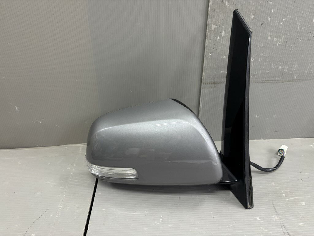 エスティマ アエラス 後期(GRS50) 純正 破損無 動作保証 右ドアミラー 電格 9P 9ピン ウィンカー付 1H4 サイドミラー p056584 中古20250710