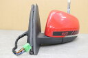 あす楽 ボルボ V60 Drive e 右H(FB4164T) 純正 破損無 動作保証 左 ドアミラー 電格 14P 14ピン ウィンカー ヒーター付 赤 レッド p049056 中古20240921