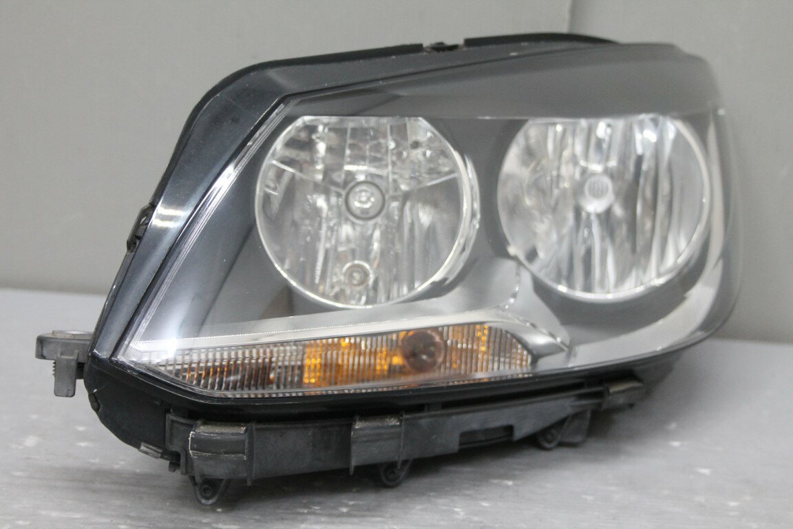 VW トゥーラン TSI(1T) 純正 AL 破損無 動作保証 左 ヘッドライト ハロゲン ヘッドランプ 0 301 268 601 00 p057301 中古20250813