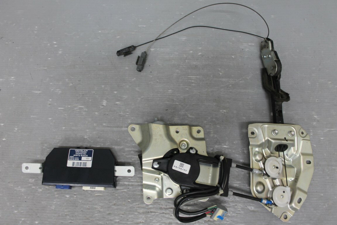 タント カスタムX リミテッド (L375S) 純正 左後 パワースライドドアモーター コンピューター付 左リア 85972-B2020 アイシン 破損無 動作保証 ダイハツ p057337 中古20250819