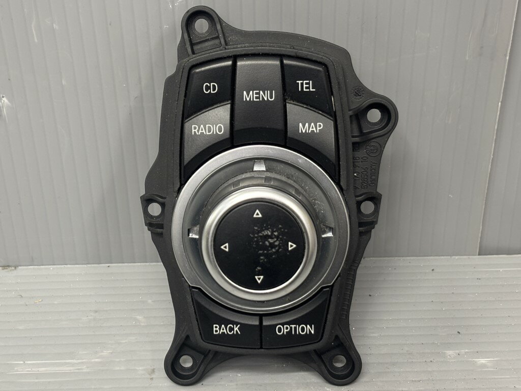 BMW 320i セダン LCI Mスポーツパッケージ 右H 後期(VA20 E90) 純正 破損無 動作保証 iドライブコントローラー アイドライブコントローラー iDrive p057558 中古20250902