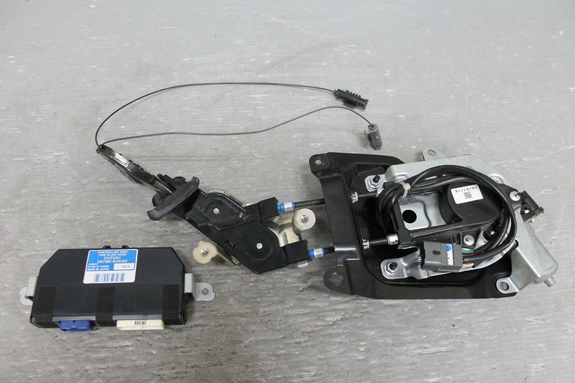 乐天商城 - スズキ パレット SW TS ターボ 2型(MK21S ZSTE-M2) 純正 AISIN 破損無 動作保証 右後 パワースライドドアモーター コンピューター付 36790-82K00 p057591 中古20250905