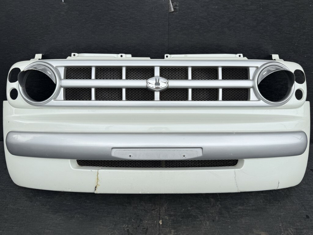 スズキ アルト ラパン G(HE21S) 社外 フロントバンパー Fバンパー FRP製 ピヨピヨ付 Z7T p057695 中古20250905