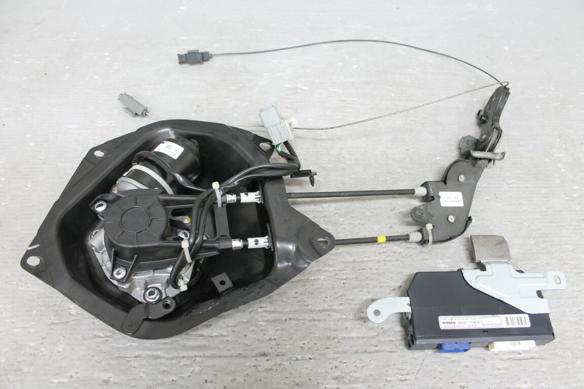 セレナ 20X 前期(C26) 純正 左リア パワースライドドアモーター コンピューター付 左後 28D1 1VA0A アイシン 破損無 動作保証 p057994 中古20250951