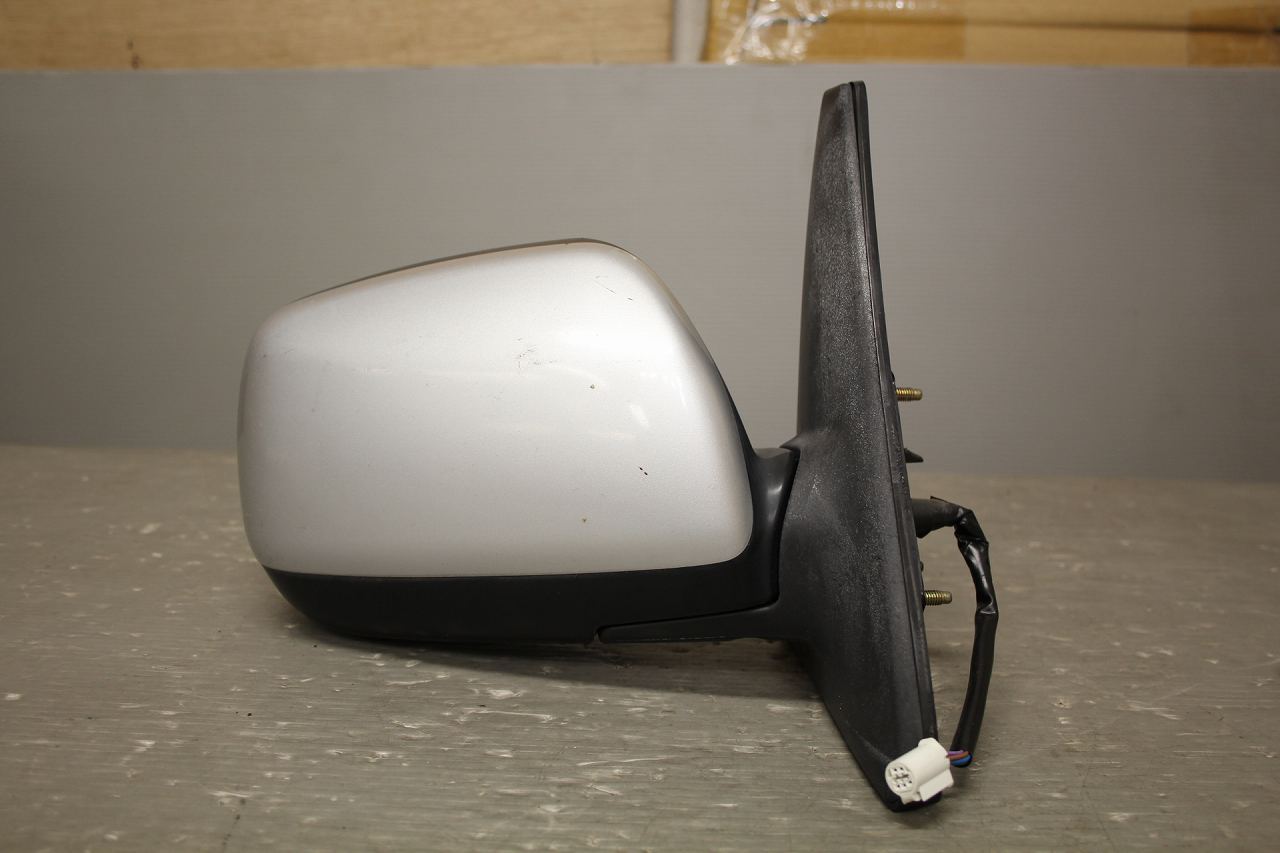 カローラ スパシオ X(ZZE122 NZE121) 純正 ムラカミ 右 ドアミラー 電格 5P ブルーミラー 1E7 シルバーマイカメタリック 7830 p049269 中古20241022