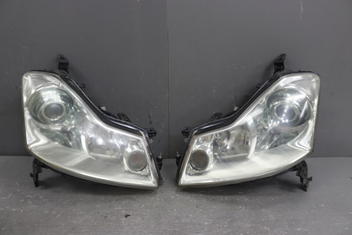 Rakuten - 日産 フーガ 350 XV 前期(PY50 Y50) 純正 HID ヘッドライト 左右セット P3994 バラスト レベ付 キセノン ヘッドランプ スタンレー p058002 中古20250919
