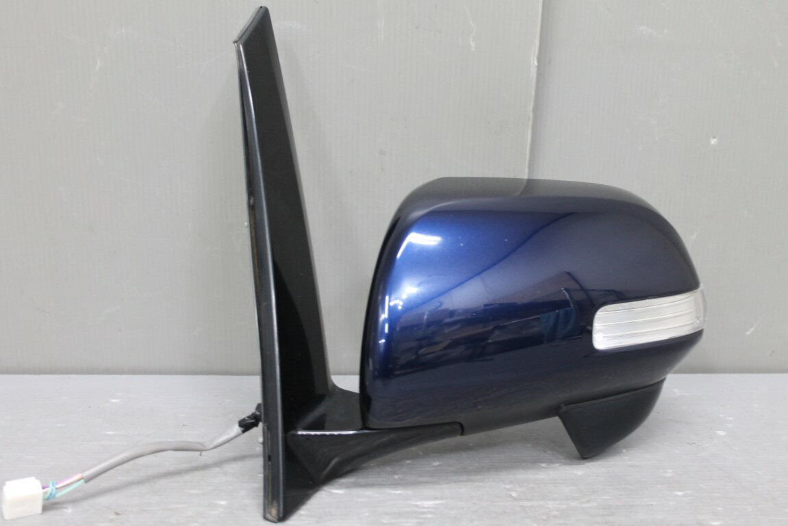 エスティマ X 前期(ACR50) 純正 左 ドアミラー 8406 ウィンカー 電格 7ピン 補助ミラー 8S6 サイドミラー ムラカミ 破損無 p058181