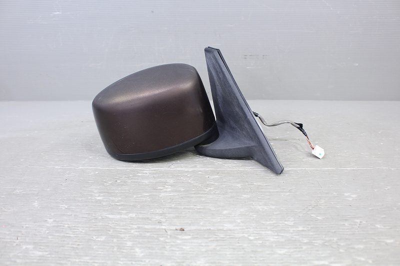 ピノ S(HC24S) 純正 破損無 取付OK 動作保証 右ドアミラー 電格 5P 5ピン ZEL 茶系 / 96301-4A04H P028046 中古 20221024