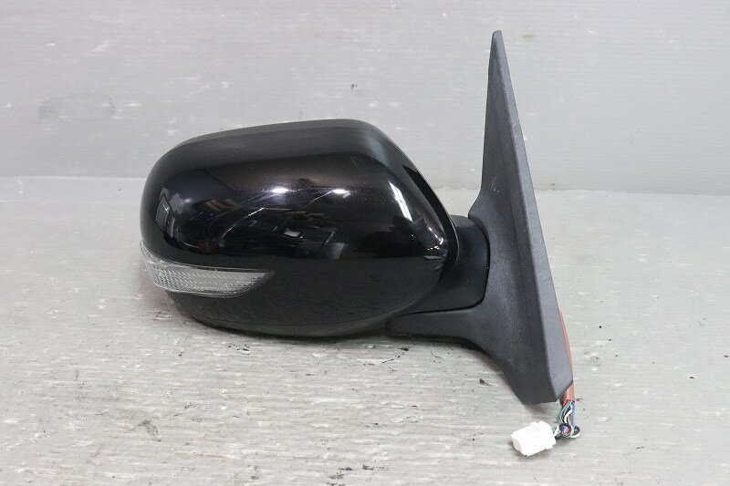 エクシーガ 2.0i-S 前期 (YA4) 純正 MITSUBA 右 ドアミラー 電格 9P ウィンカー ヒーター 9ピン D4S VB10 A048695 011199 p040097 中古20231108