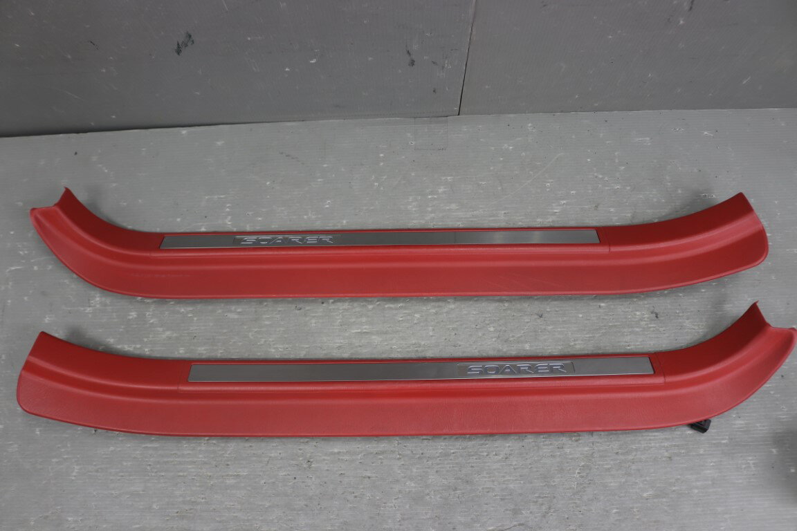 トヨタ ソアラ 430SCV Noble Color エディション 前期(UZZ40) 純正 破損無 動作保証 スカッフプレート ..